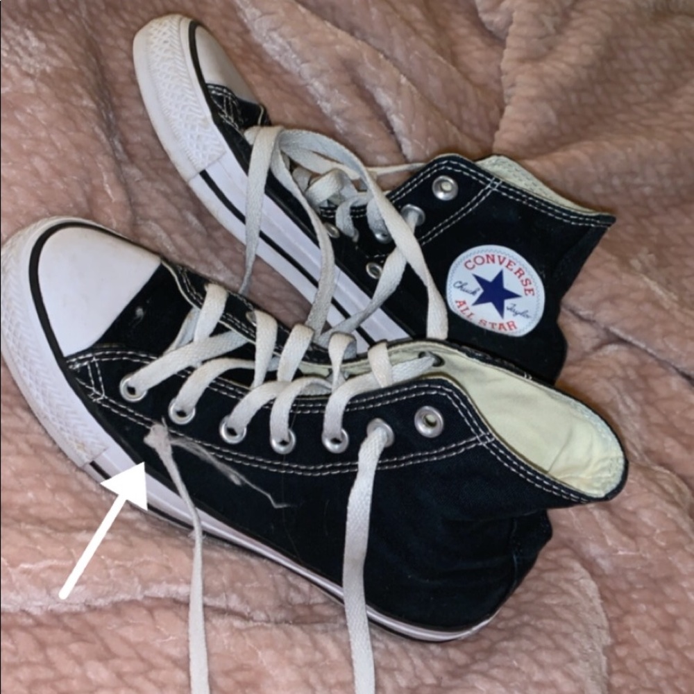 Converse high tops.